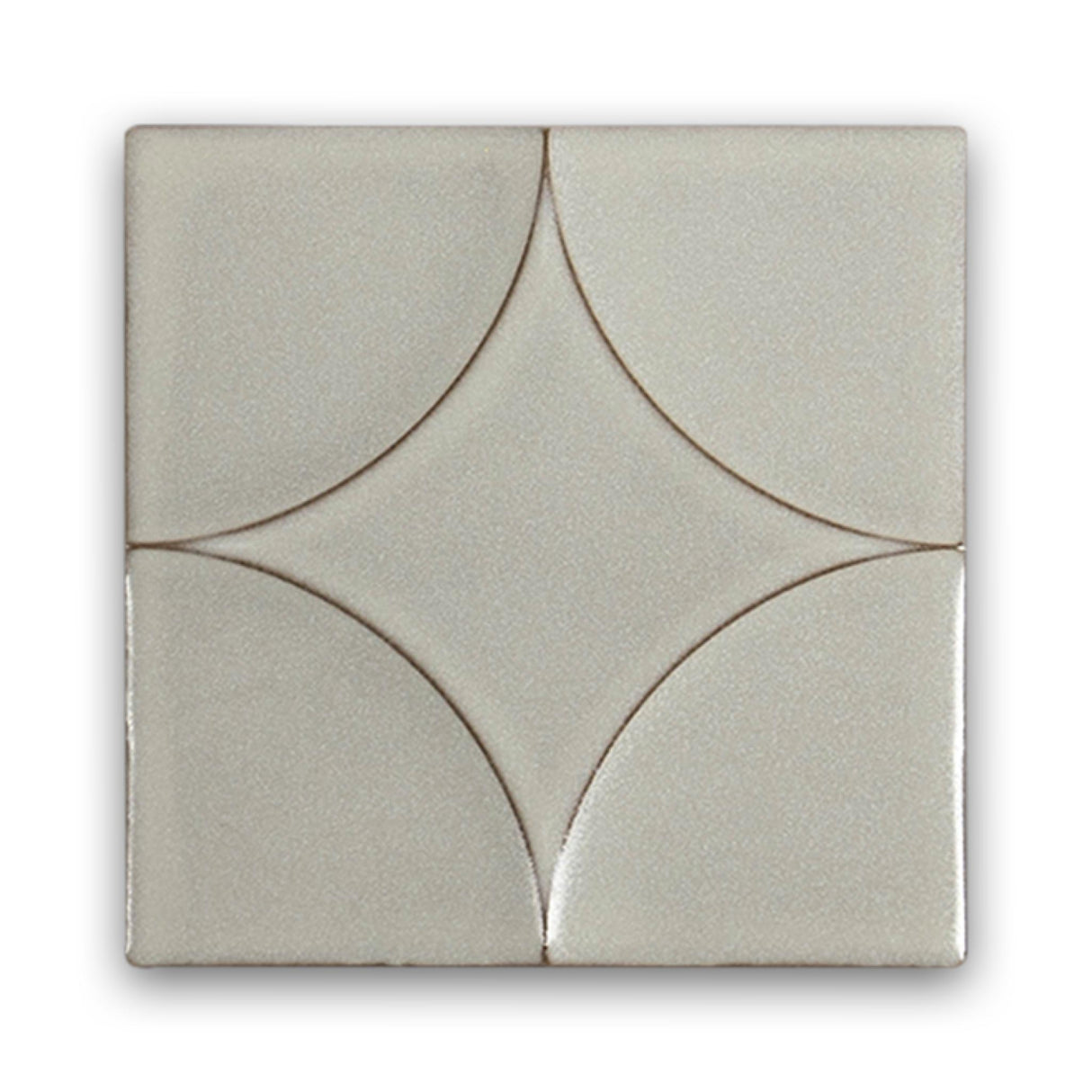 Akuza 6x6 Moon Matte - Relief Square Tile