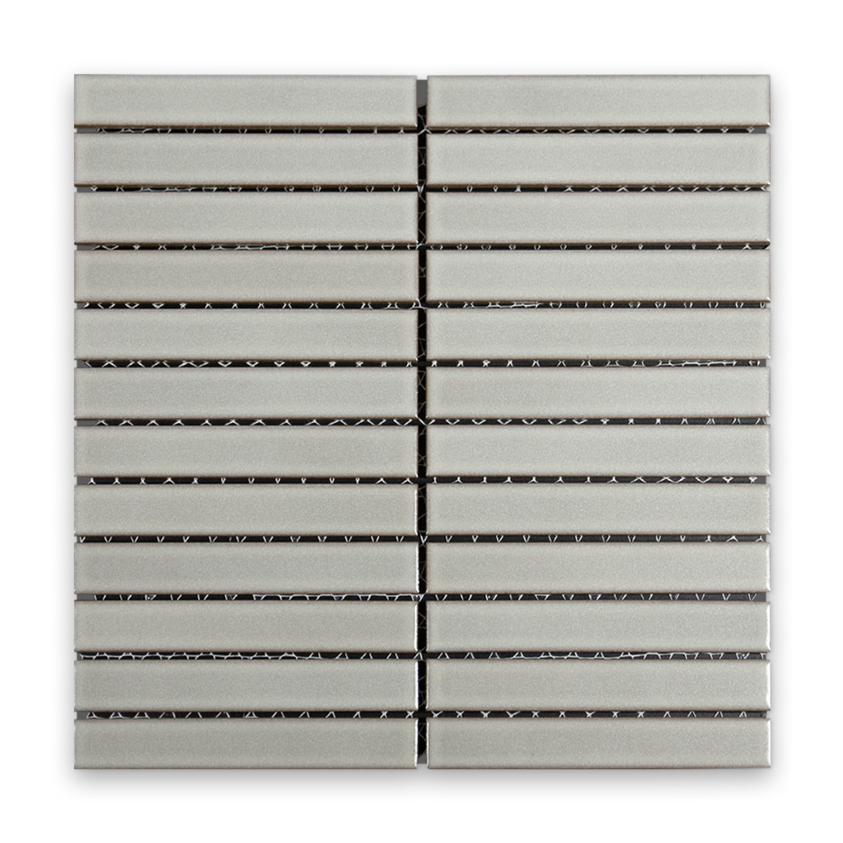 Akuza 1x6 Moon Matte Stacked Mosaic