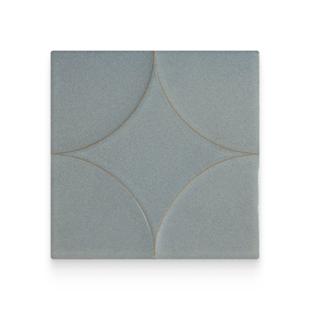 6x6 Sky Matte - Relief Square Tile – Stone Products Unlimited
