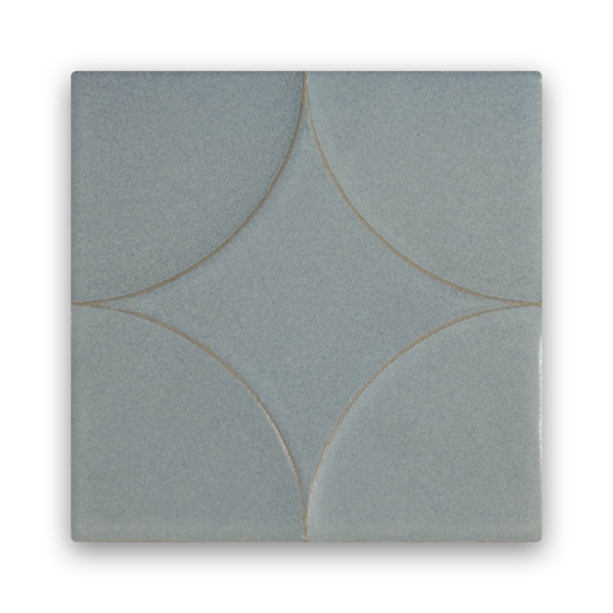 Akuza 6x6 Sky Matte - Relief Square Tile