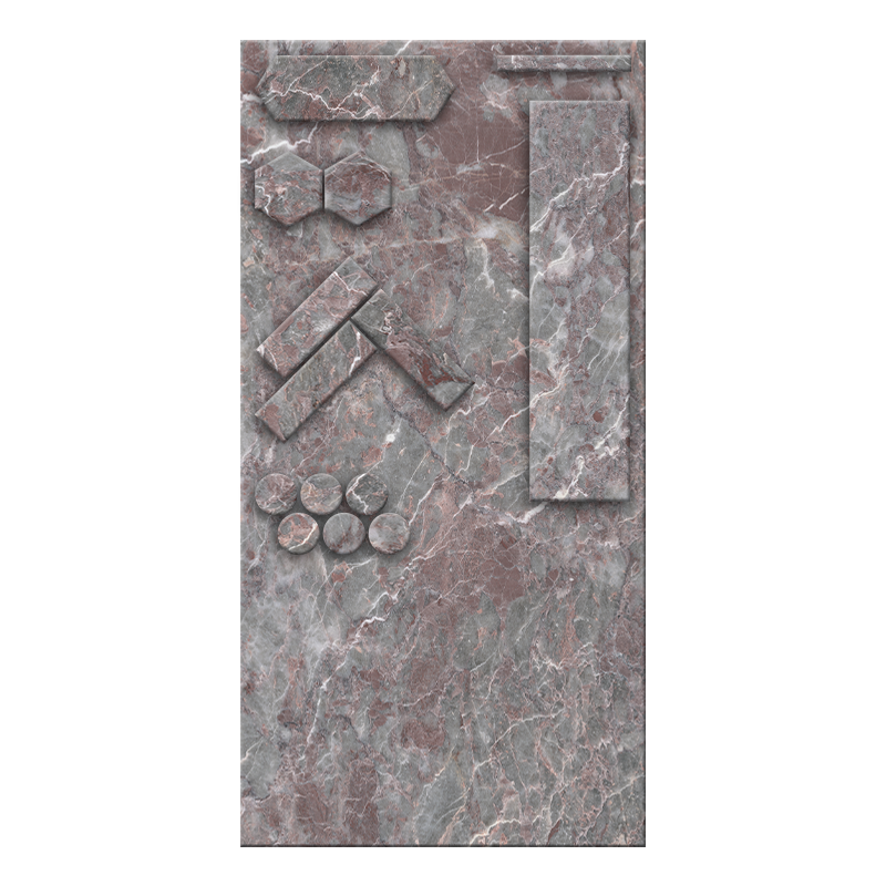 12x24 Natural Stone Display with Mosaic Bundle