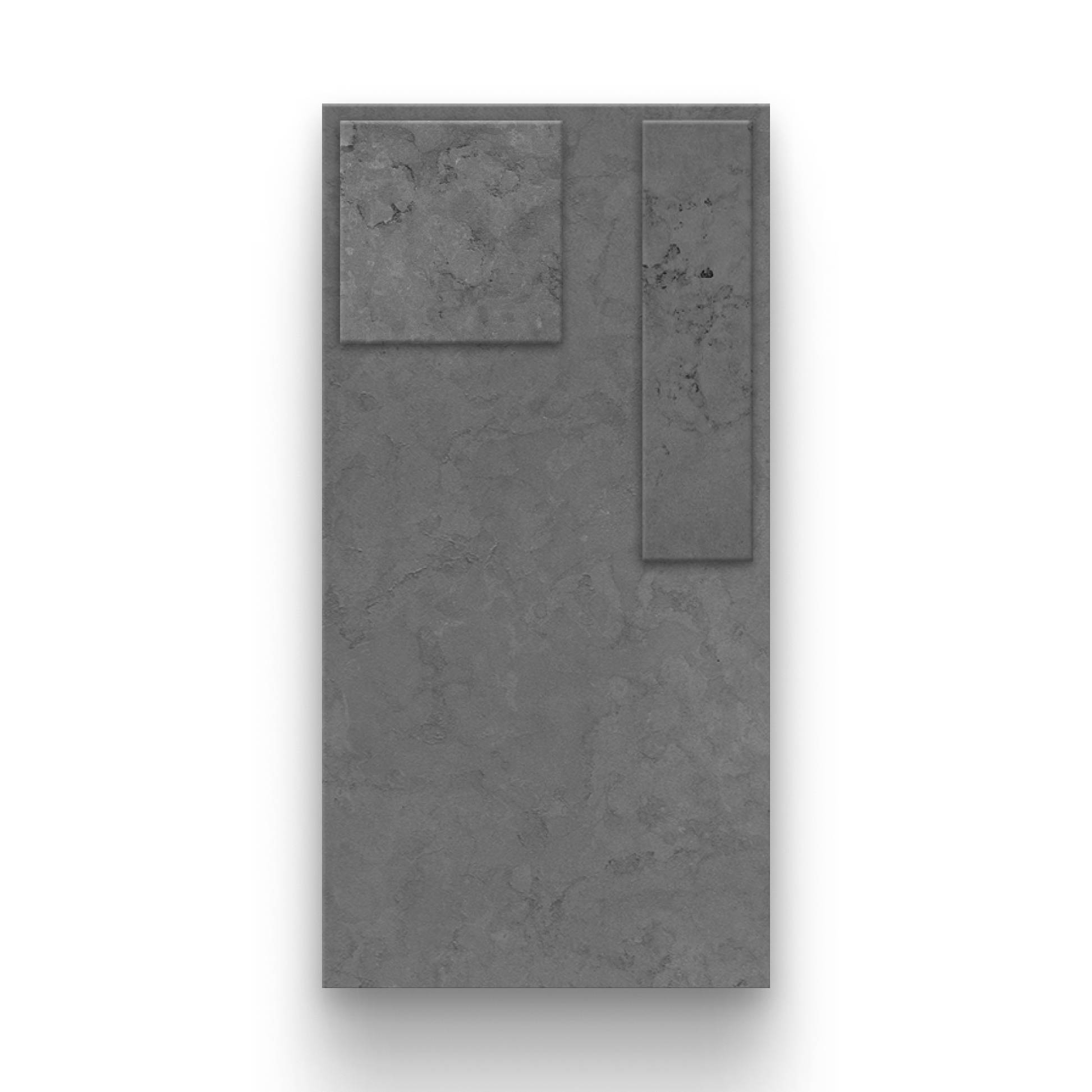 12x24 Natural Stone Display w/Mosaic - Layla Dark