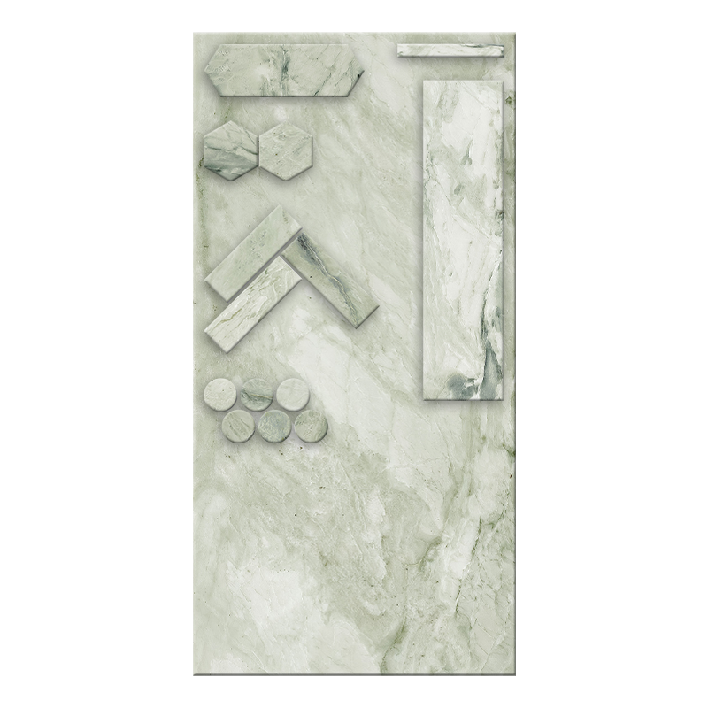 12x24 Natural Stone Display with Mosaic Bundle