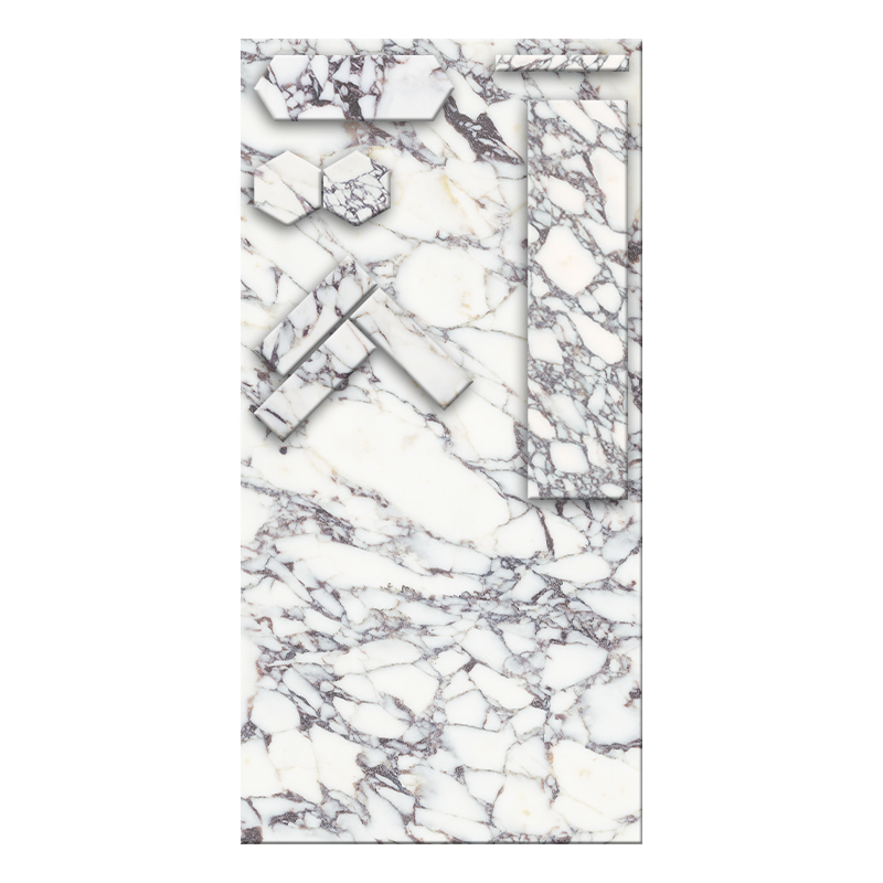 12x24 Natural Stone Display with Mosaic Bundle