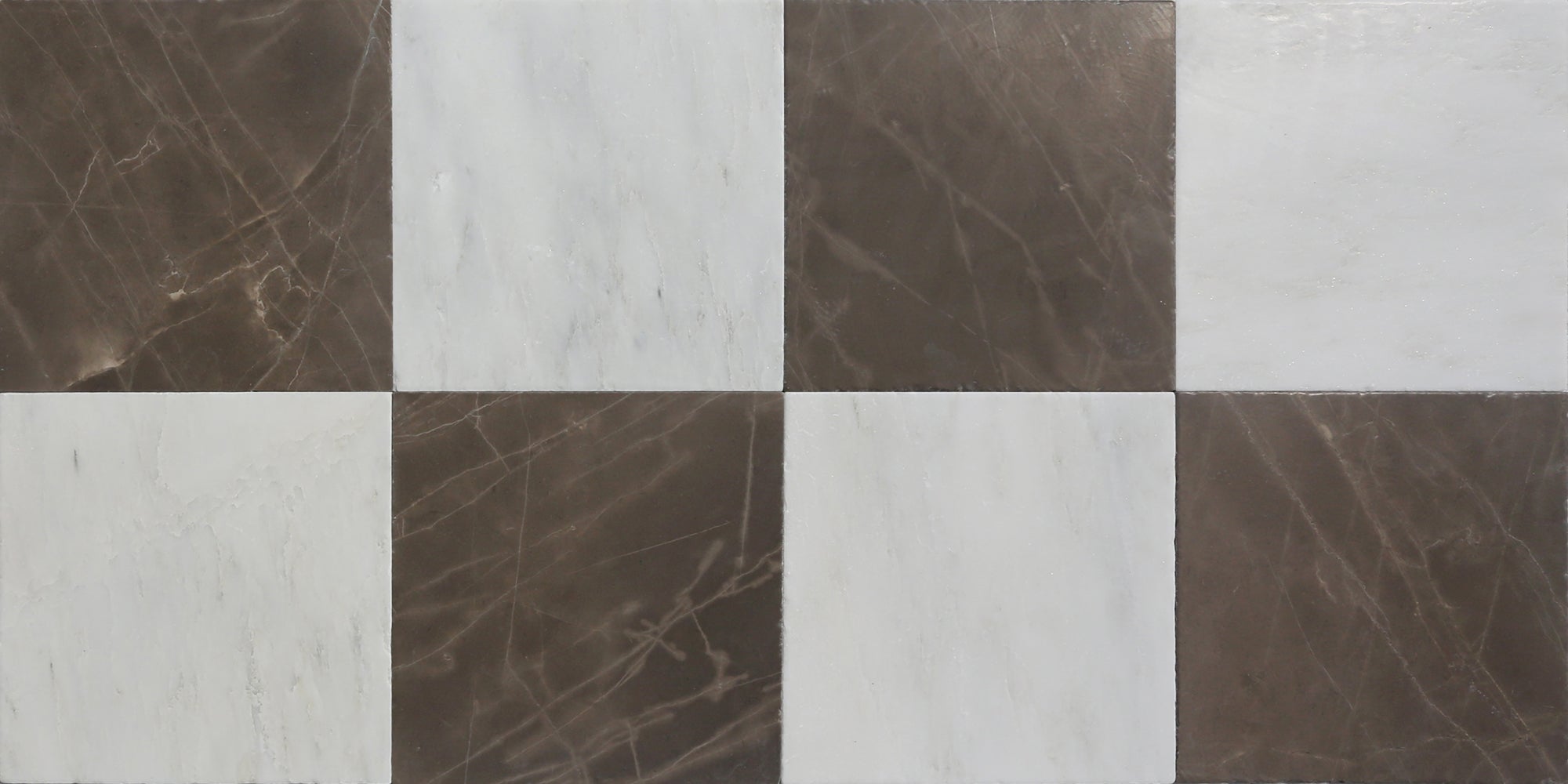 Avant Garde 12x12 Bianco Bello Modern Tumbled Square Tile – Stone