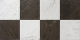 Avant Garde 12x12 Espresso Modern Tumbled Square Tile