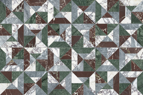Axel Tropic Mixed Finish (Honed and Polished) Mosaic