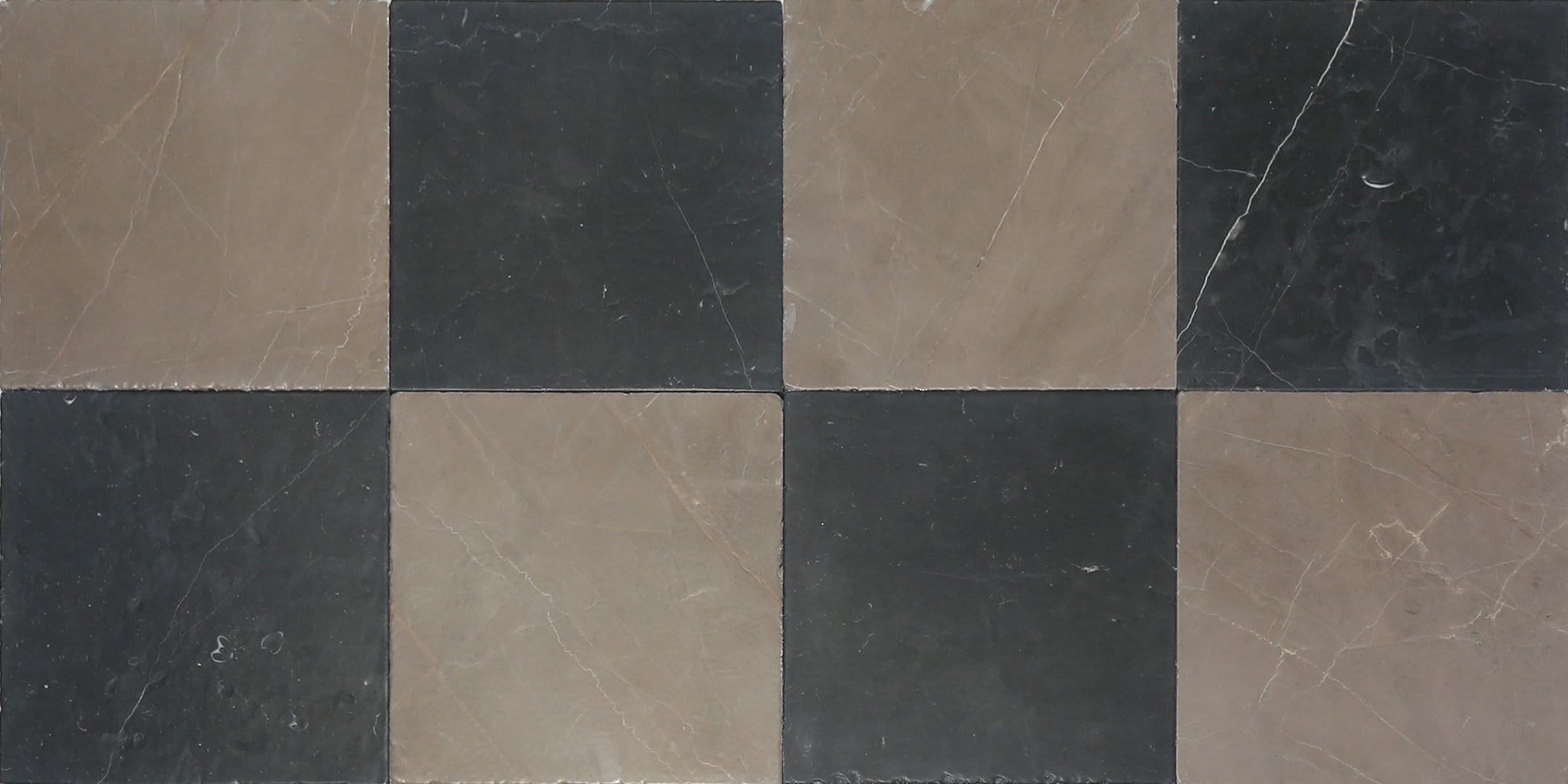 Avant Garde 12x12 Espresso Modern Tumbled Square Tile