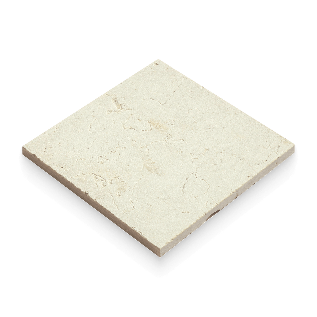 Avant Garde 4x4 Bianco Bello Modern Tumbled Square Tile
