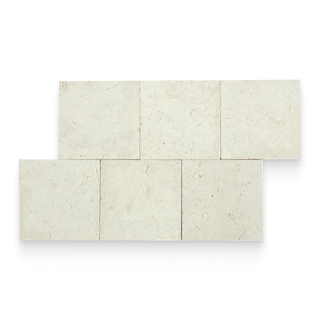 6x6 Amelie Sand Textured Square Tile