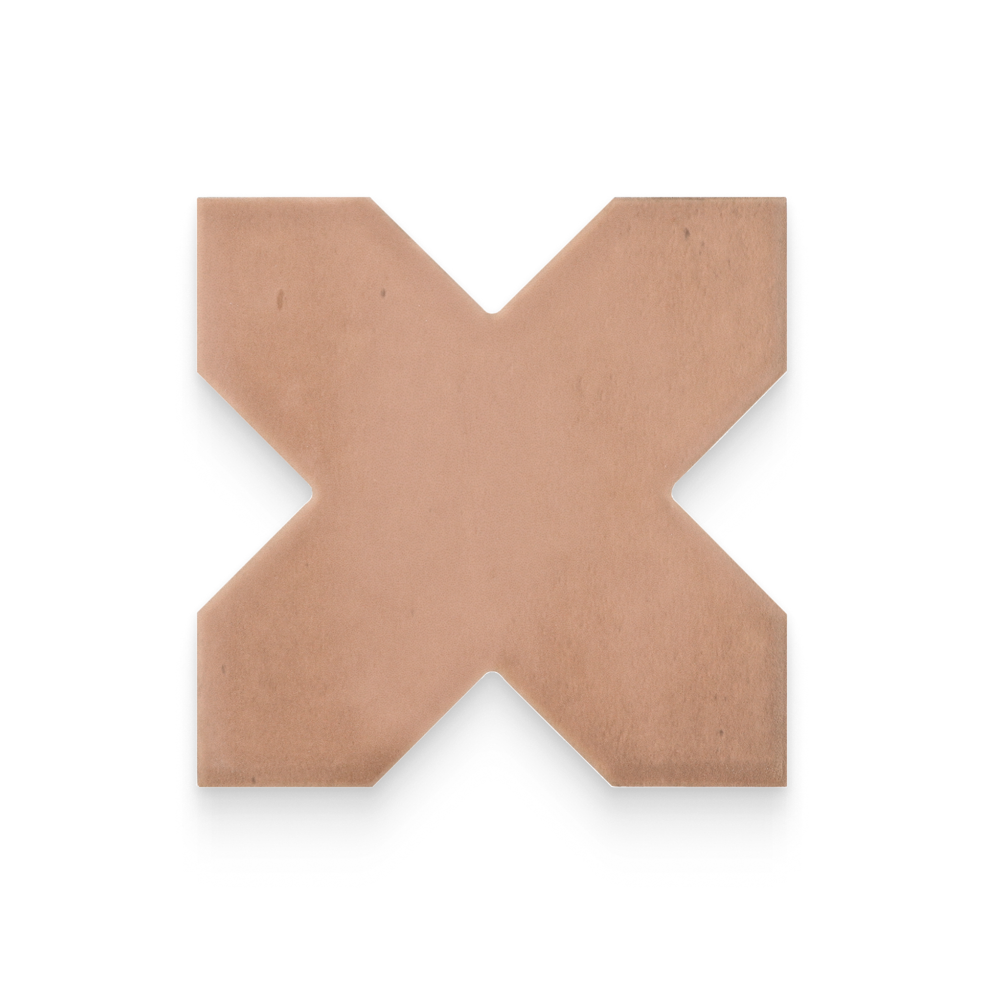 Atelier 5x5 Terracotta Matte Cross Tile