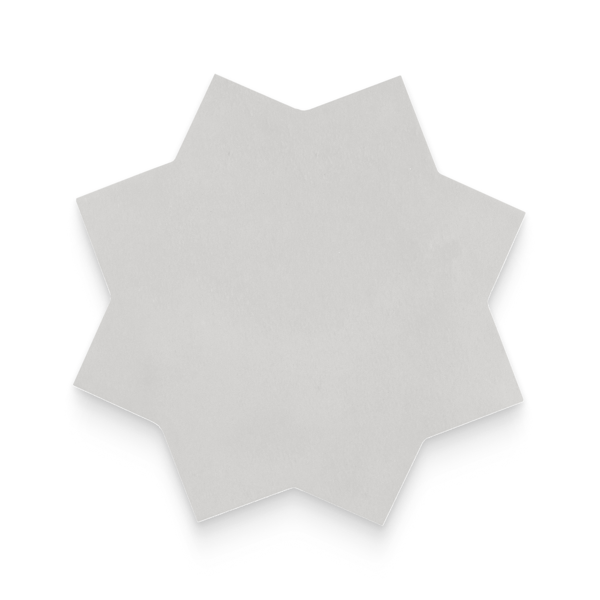 Atelier 6.5x6.5 Smoke Matte Star Tile