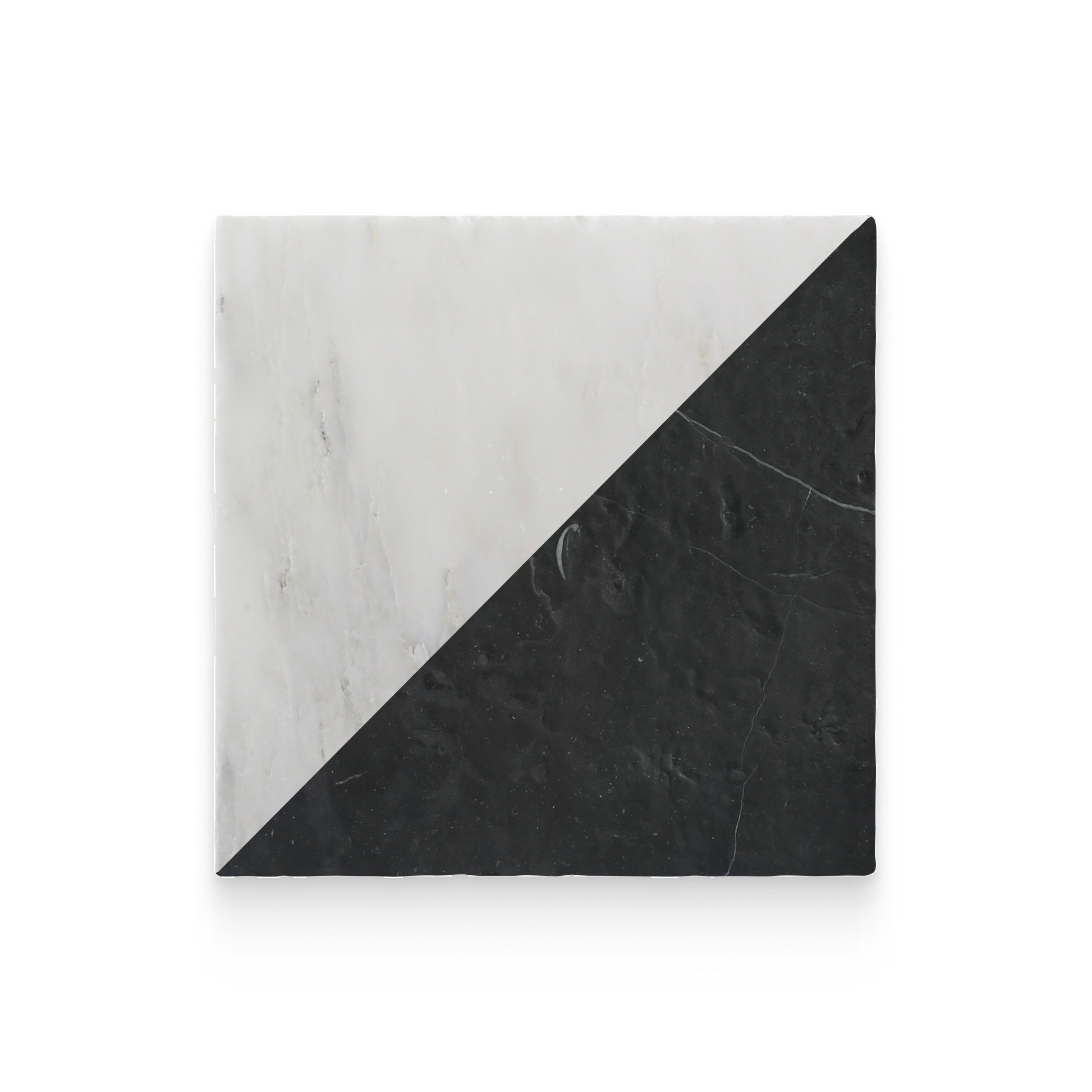 Avant Garde Bianco Bello / Nero Marquina Grouted Board