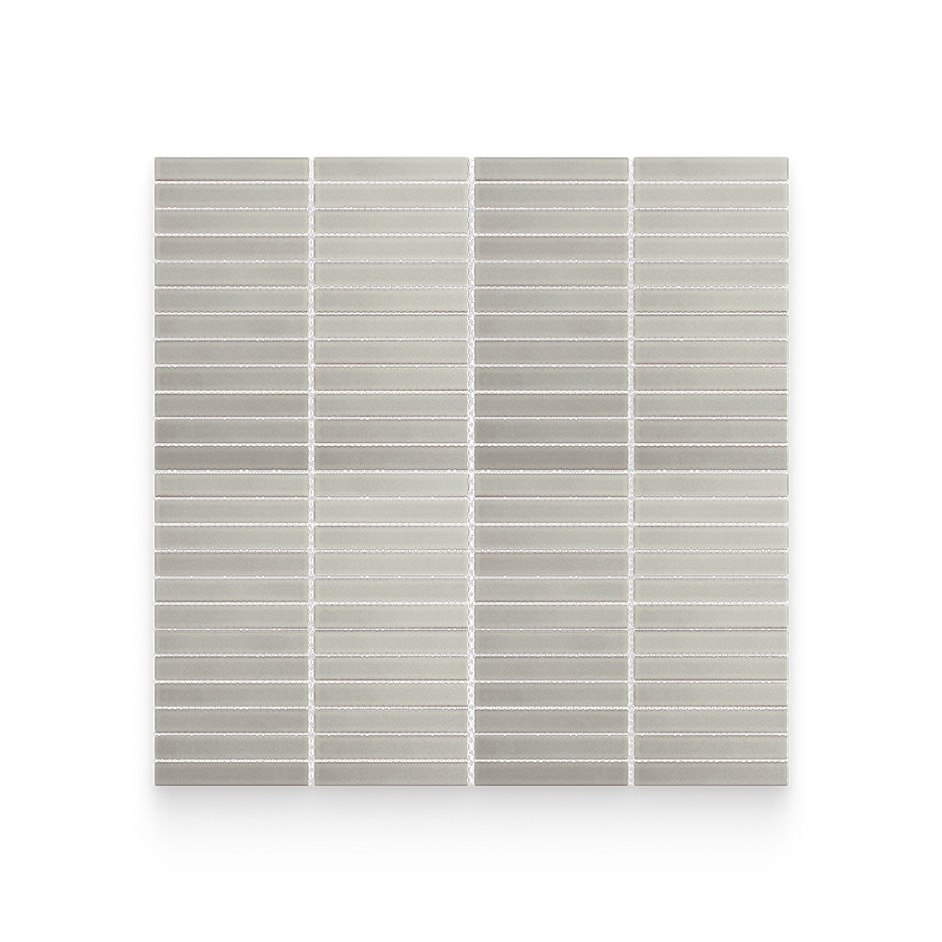 1x6 Moon Matte Stacked Mosaic