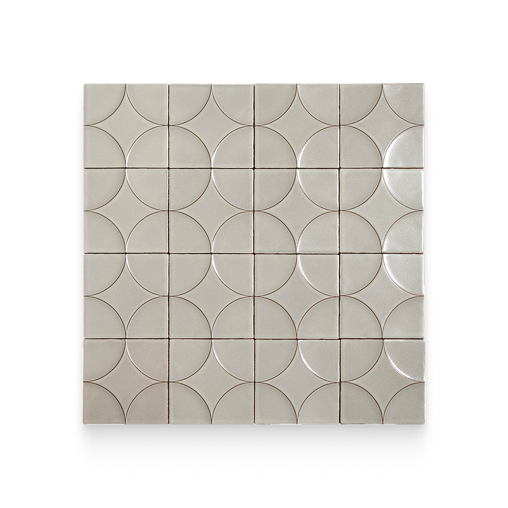 6x6 Moon Matte - Relief Square Tile