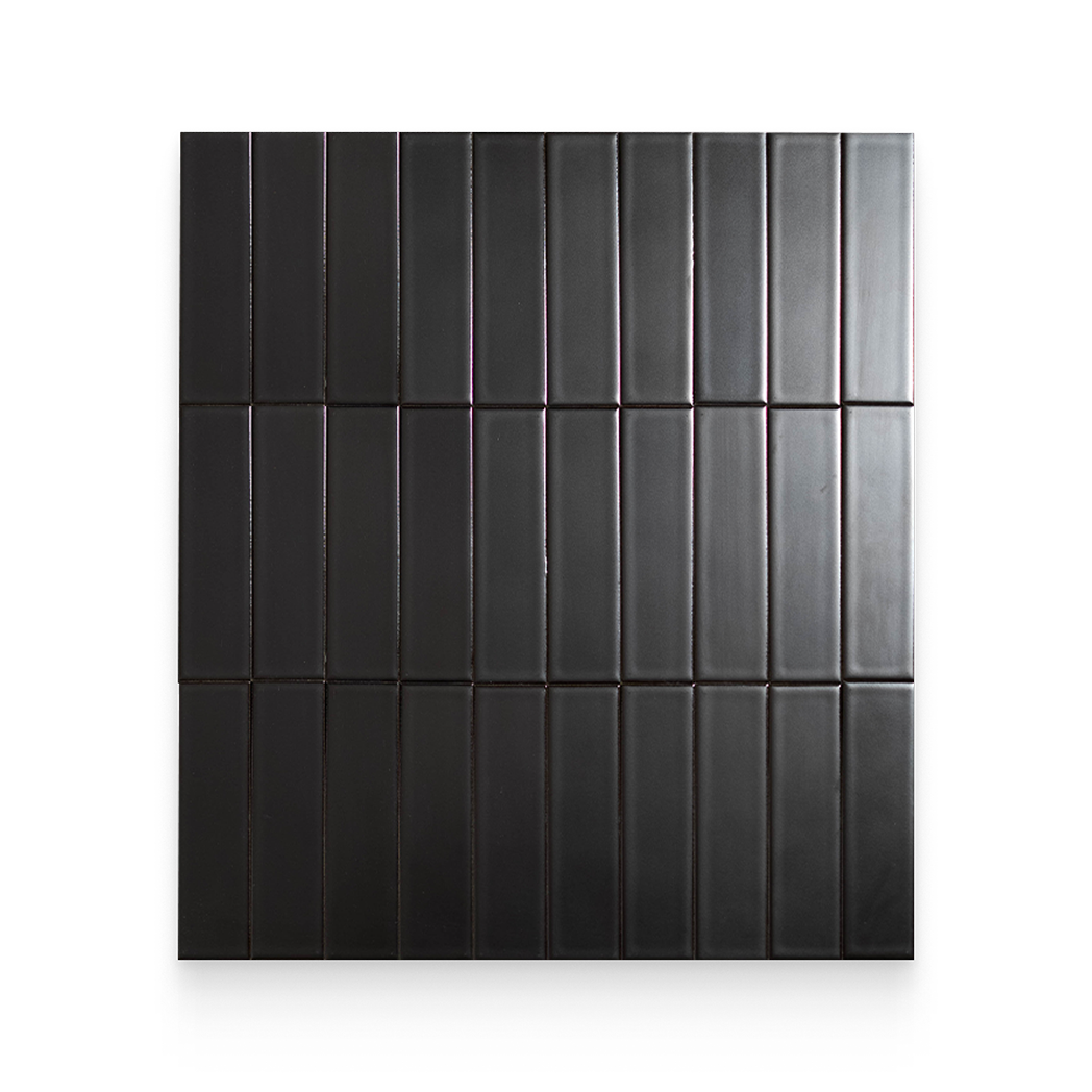 2.5x9 Night Matte Rectangle Tile