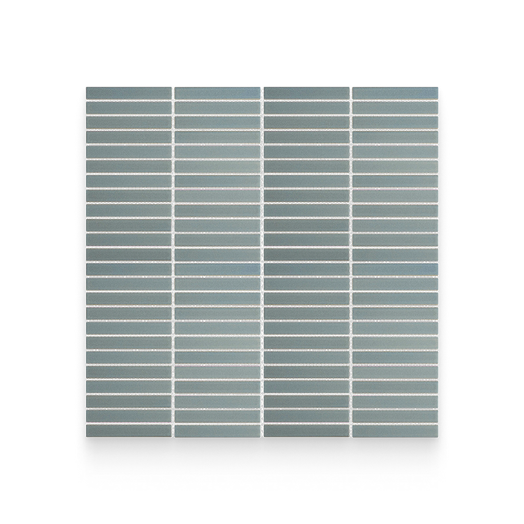1x6 Sky Matte Stacked Mosaic – Stone Products Unlimited