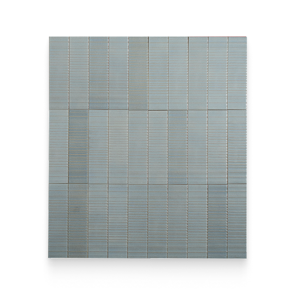 2.5x9 Sky Ribbed Rectangle Tile – Stone Products Unlimited