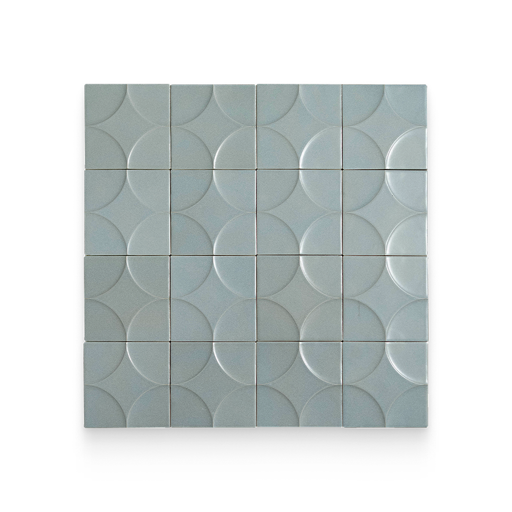 6x6 Sky Matte - Relief Square Tile – Stone Products Unlimited
