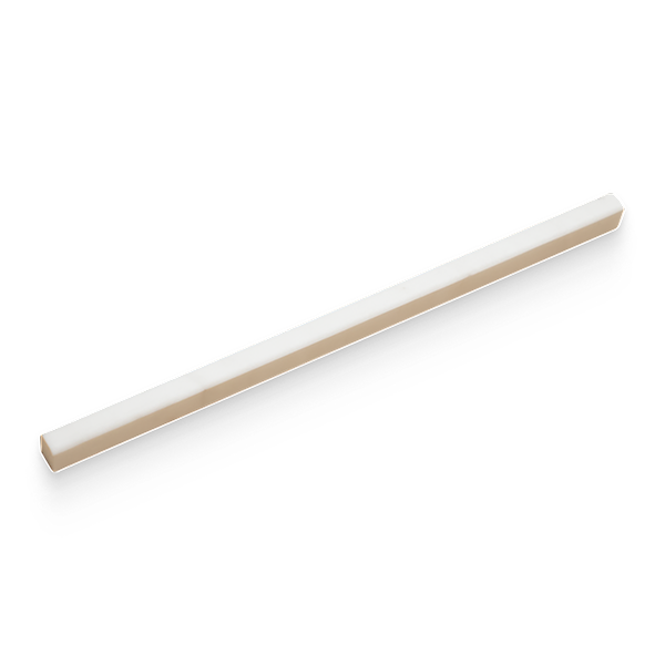 0.5x12 Bianco Dolomite Calida Honed Pencil Trim