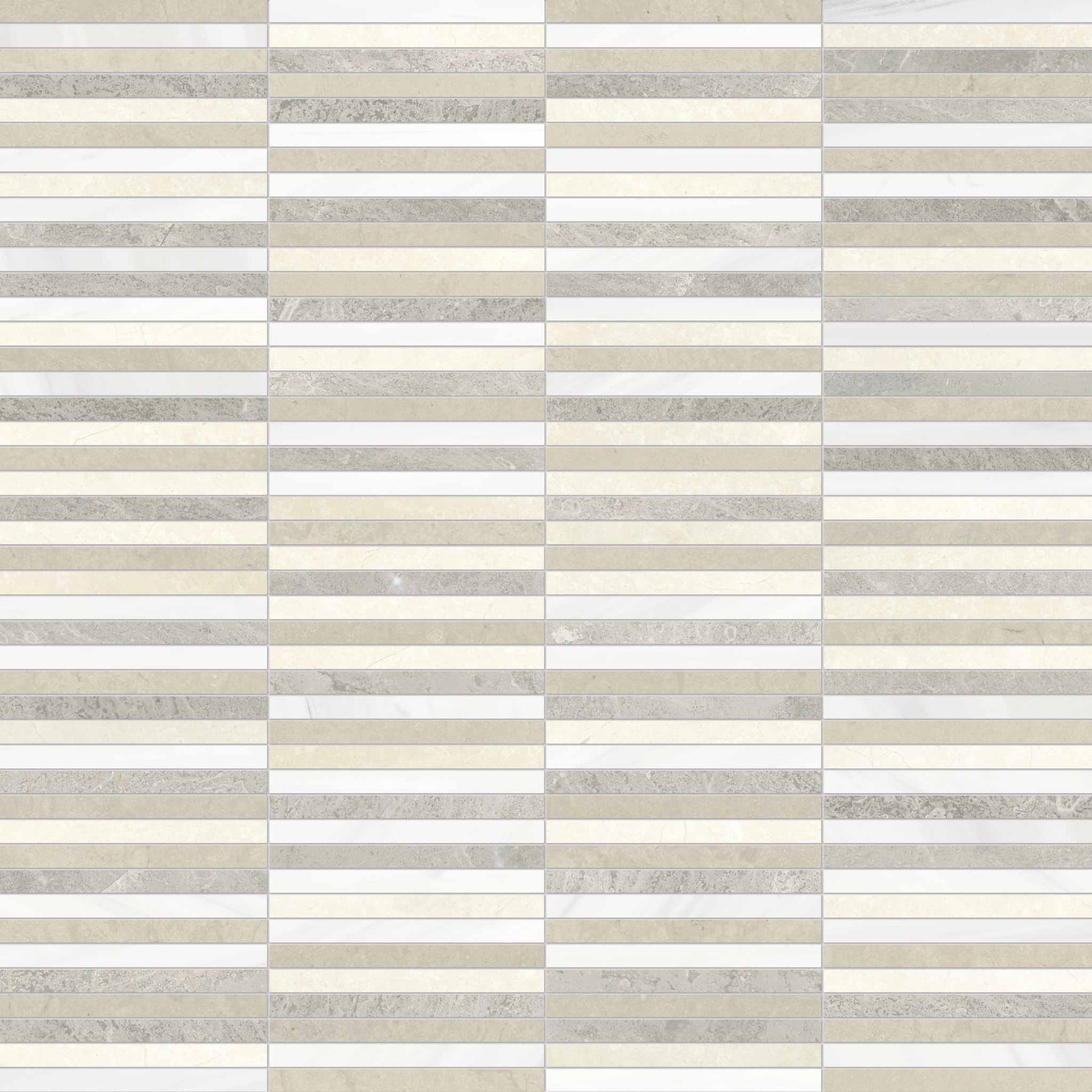 Blended Lines Dune Honed Mosaic