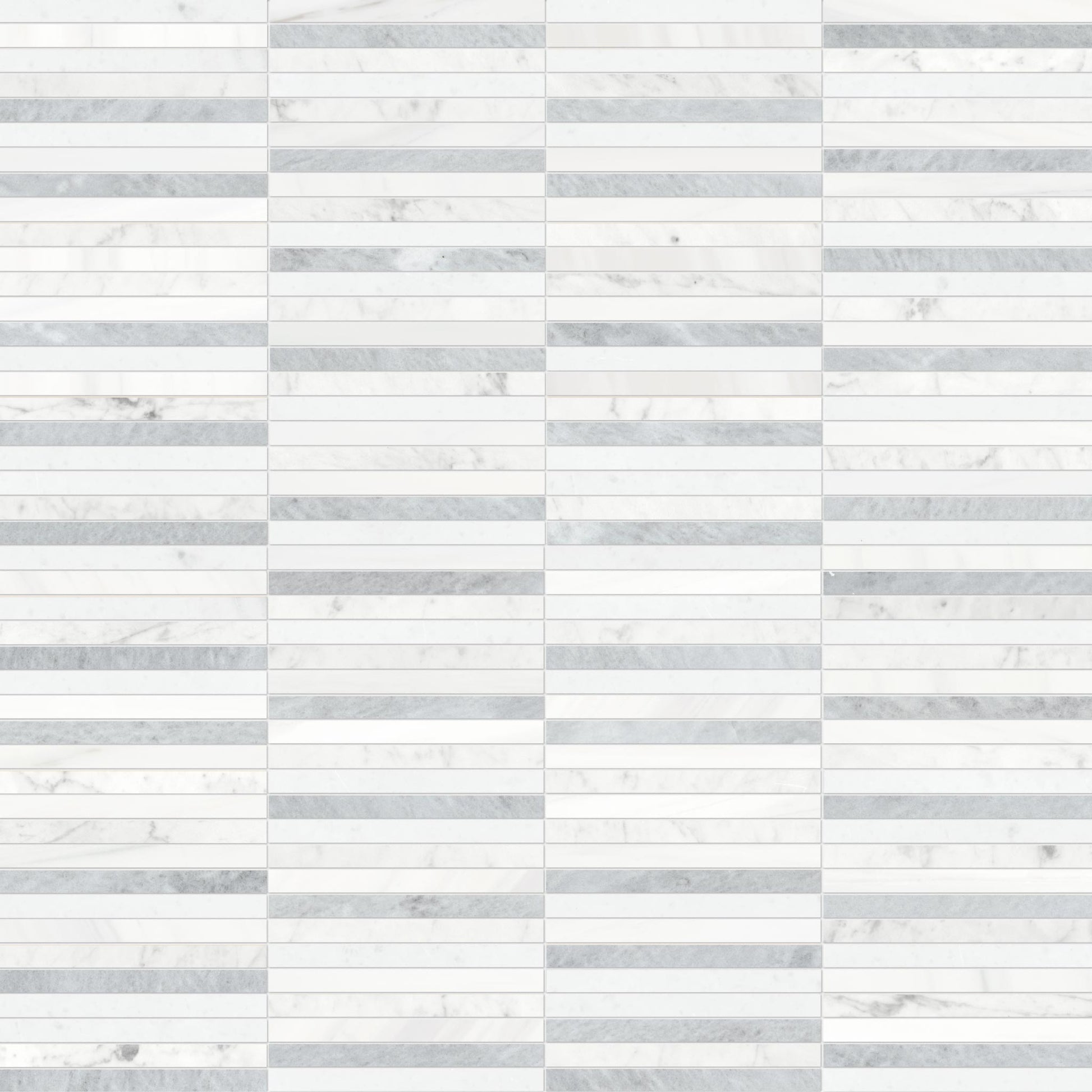 Blended Lines Polar Honed Mosaic