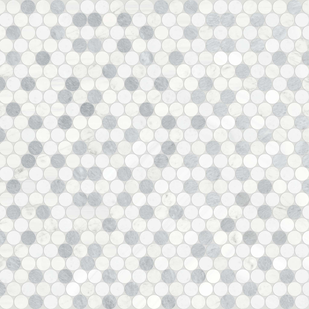 Blended Round Polar Honed Mosaic