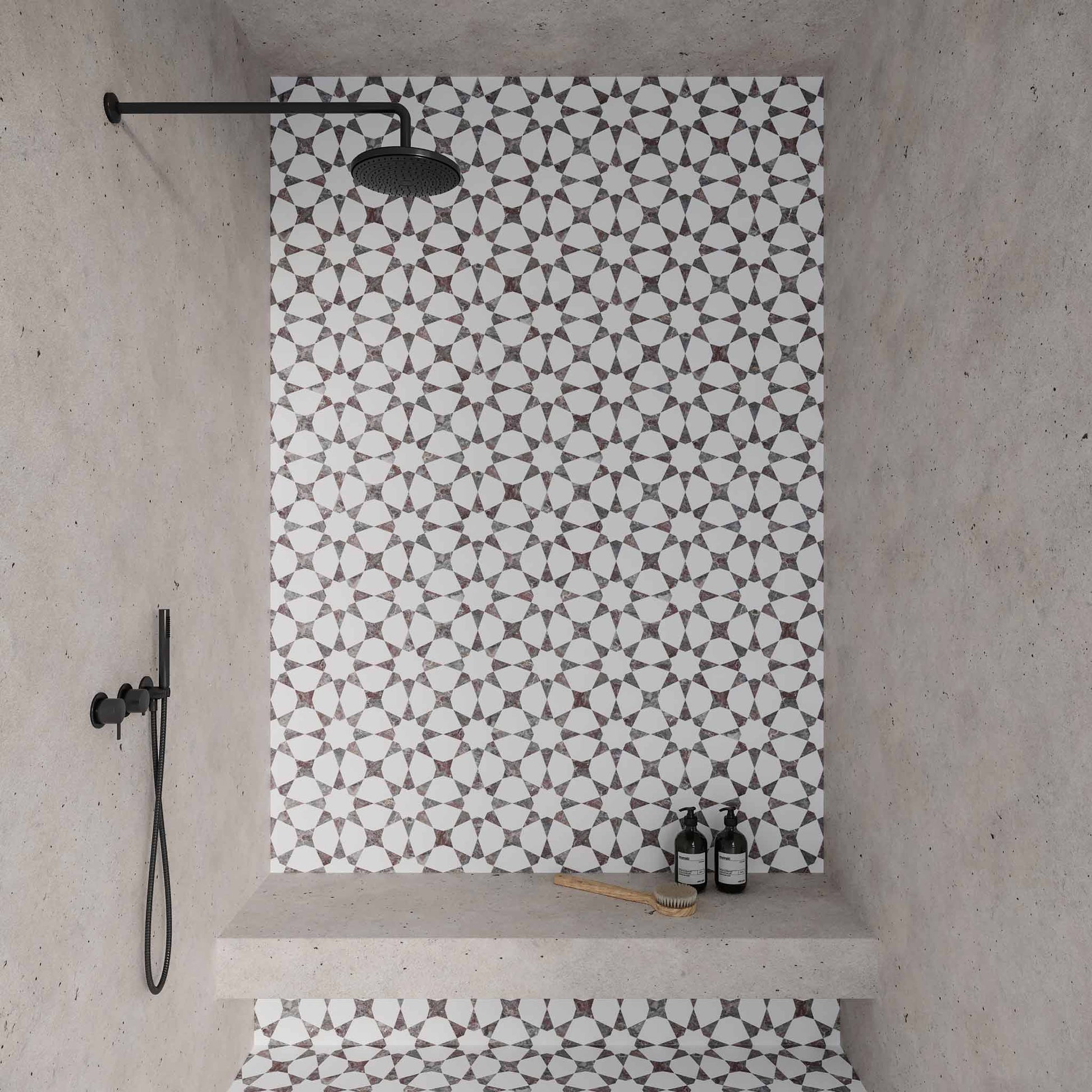 Celeste Fresca Honed Mosaic