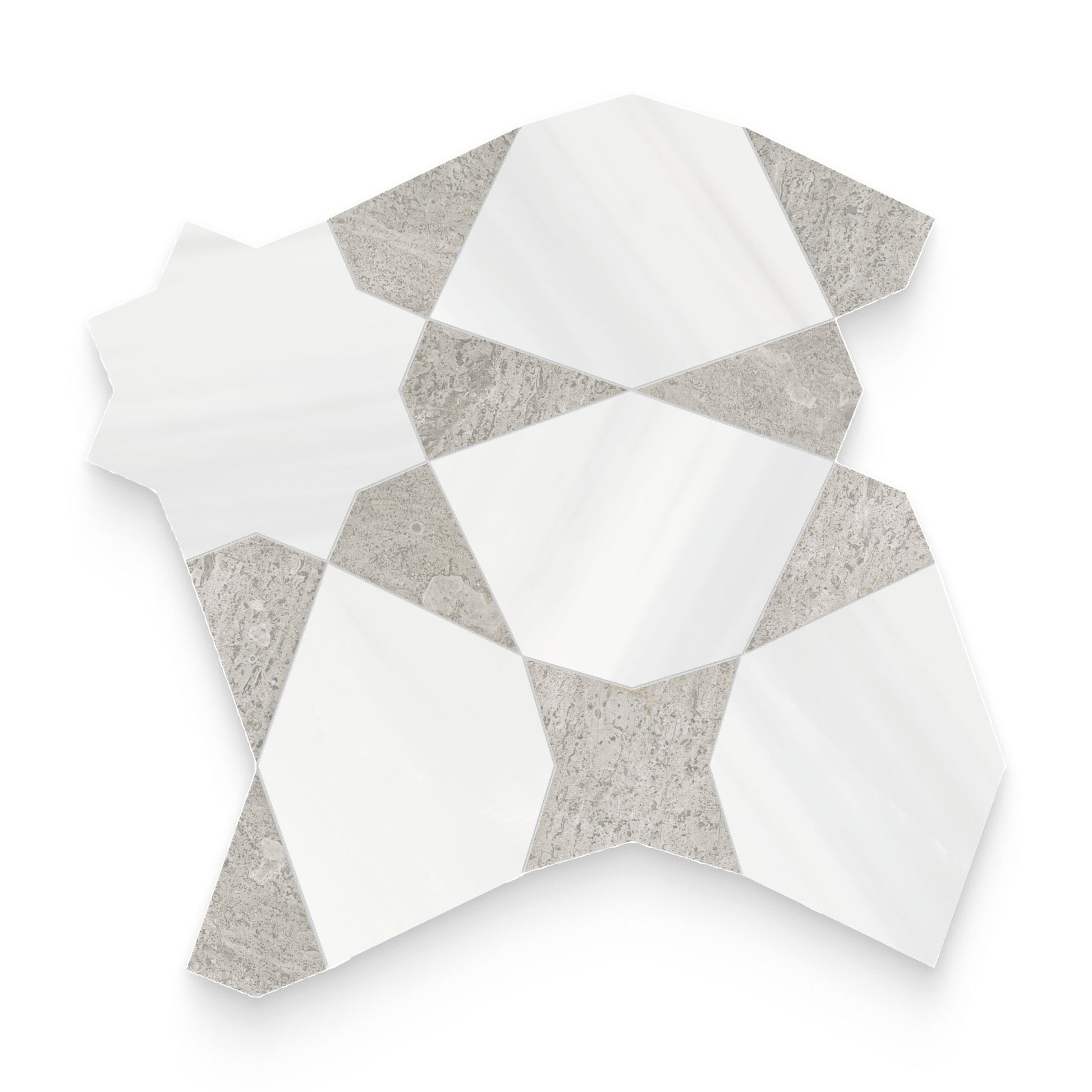 Celeste Grigio Honed Mosaic