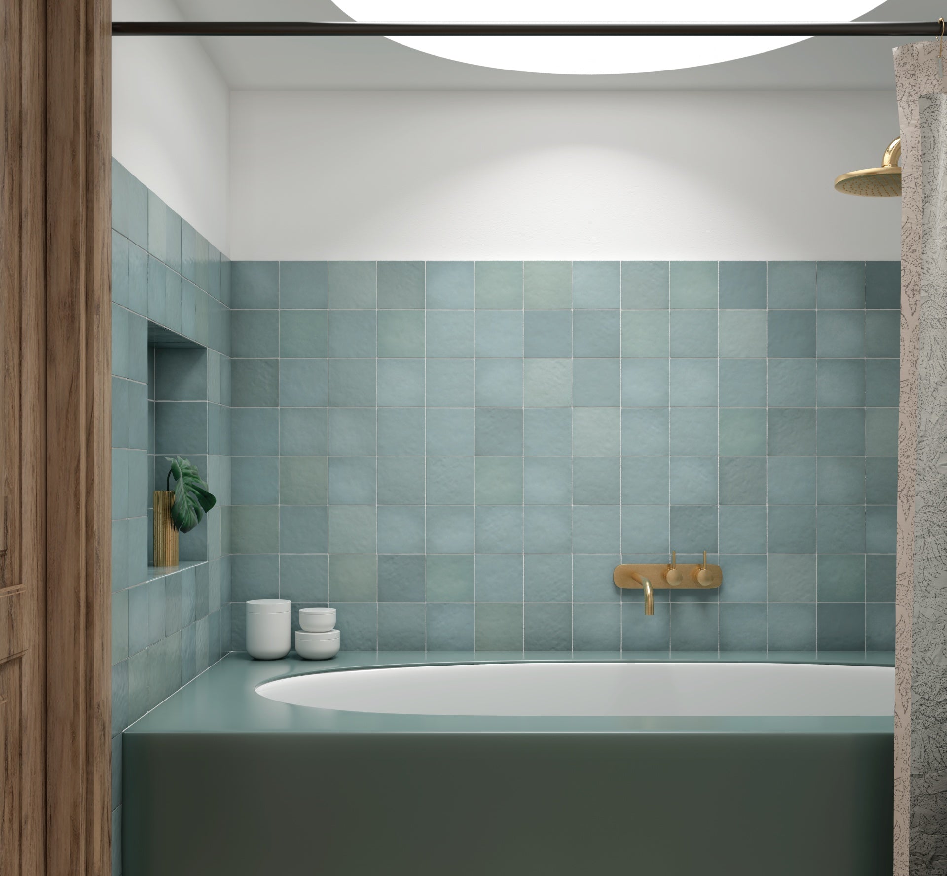 Artisan 5x5 Aquamarina Matte Square Tile