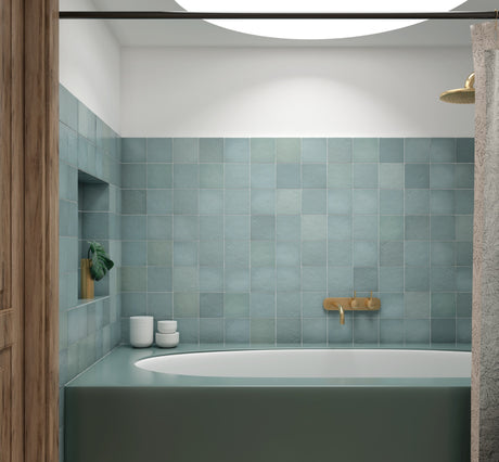 Artisan 5x5 Aquamarina Matte Square Tile