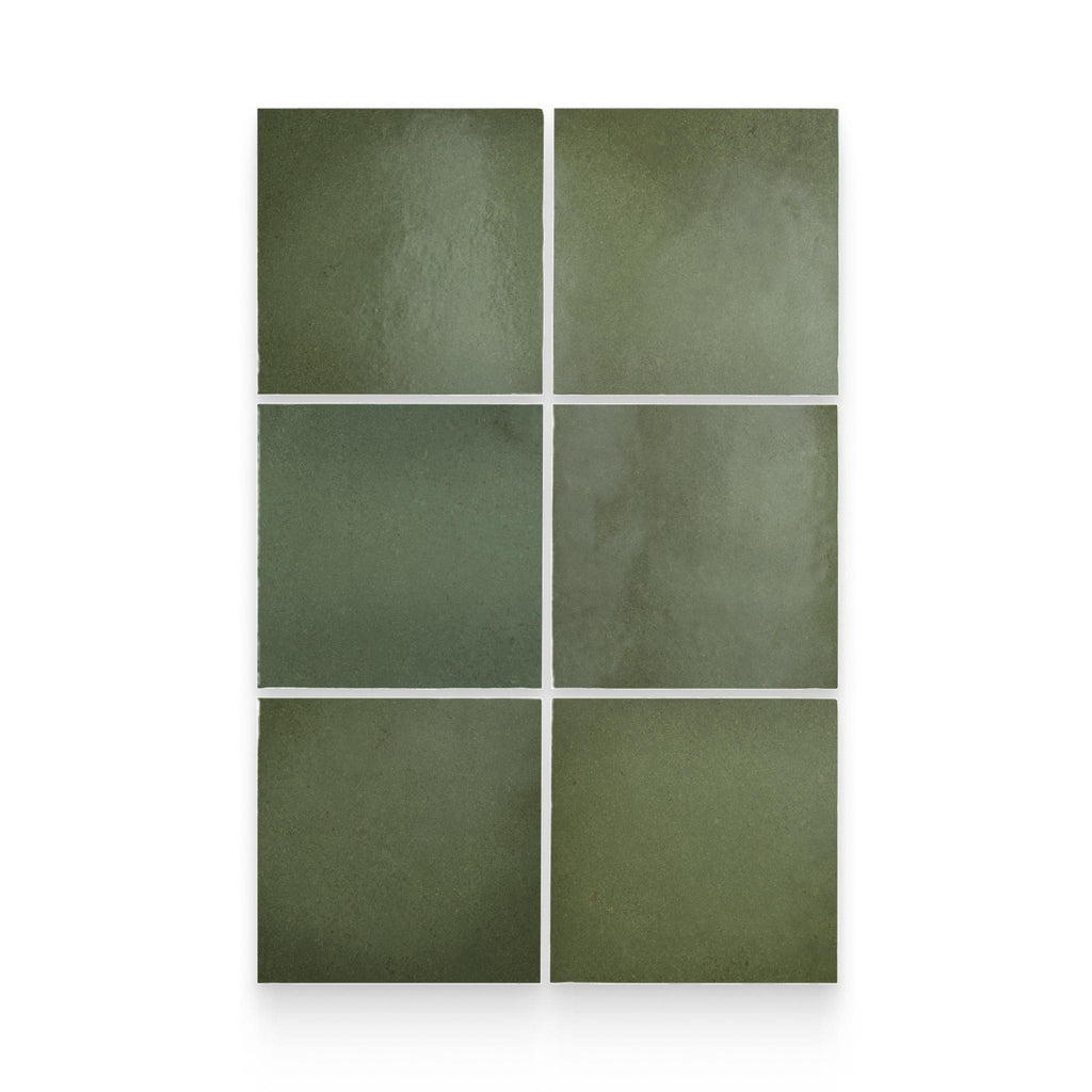 Artisan 5x5 Malachite Matte Square Tile