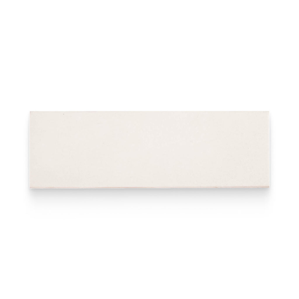 Artisan 2.5x8 White Matte Rectangle Tile