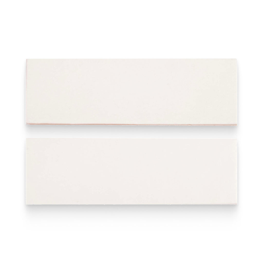 Artisan 2.5x8 White Matte Rectangle Tile