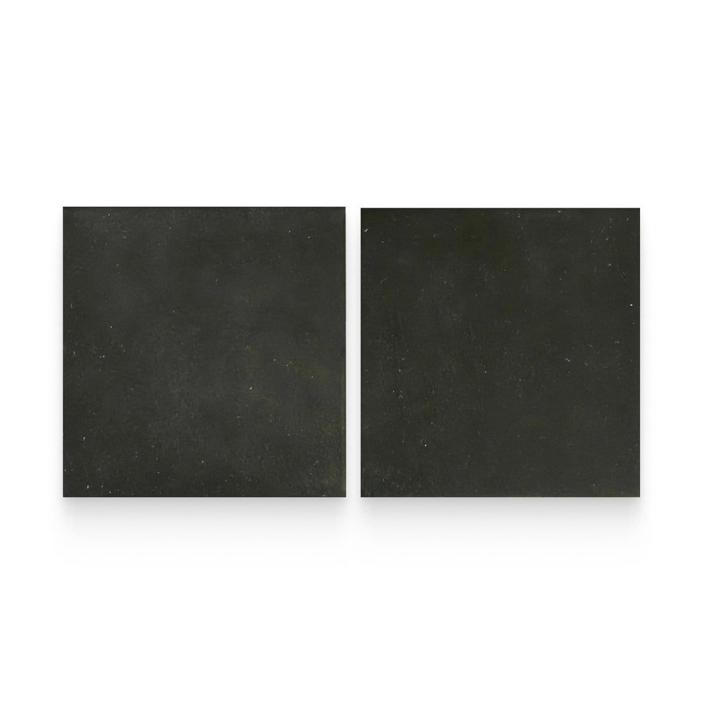 Country 5x5 Black Glossy Square Tile