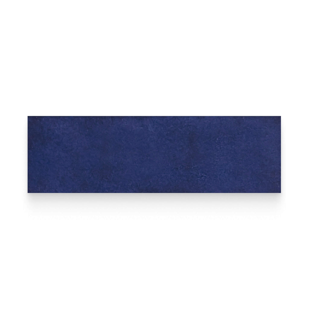 Country 2.5x8 Blue Glossy Rectangle Tile