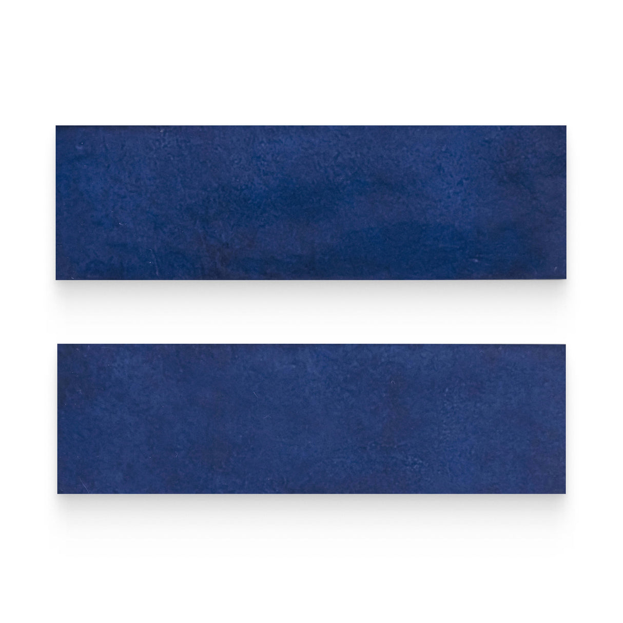 Country 2.5x8 Blue Glossy Rectangle Tile