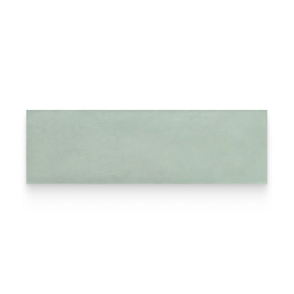 Country 2.5x8 Mint Glossy Rectangle Tile