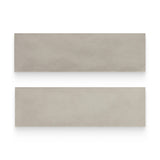 Country 2.5x8 Mushroom Glossy Rectangle Tile