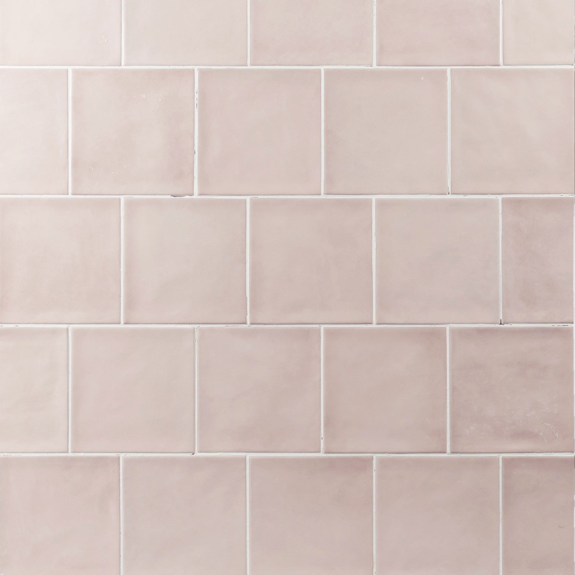 Country 5x5 Pink Glossy Square Tile