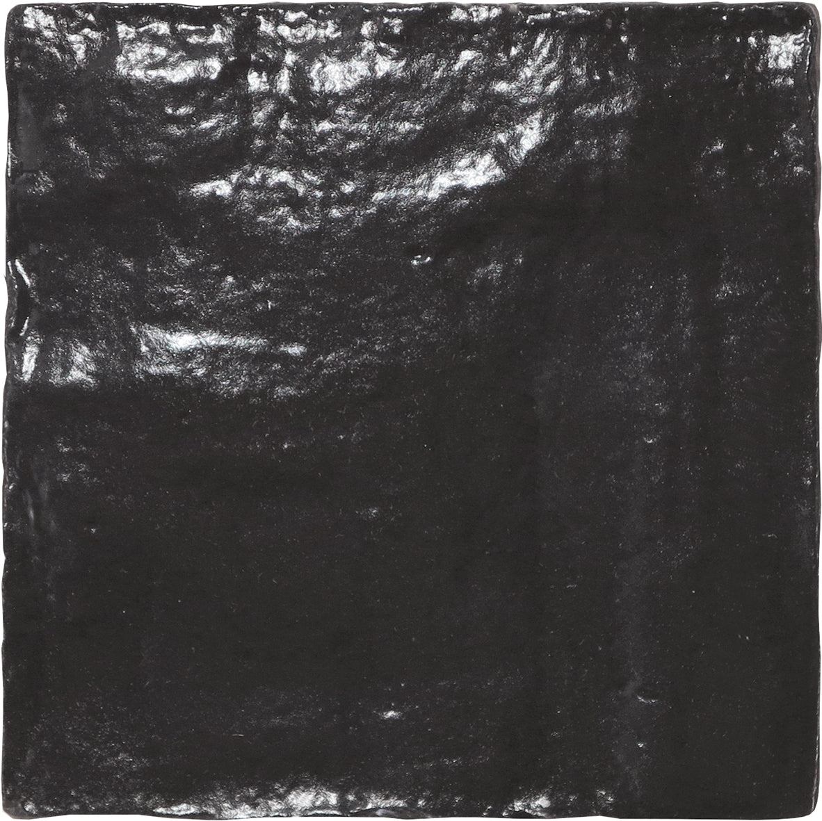 Magma 4x4 Black Glossy Square Tile