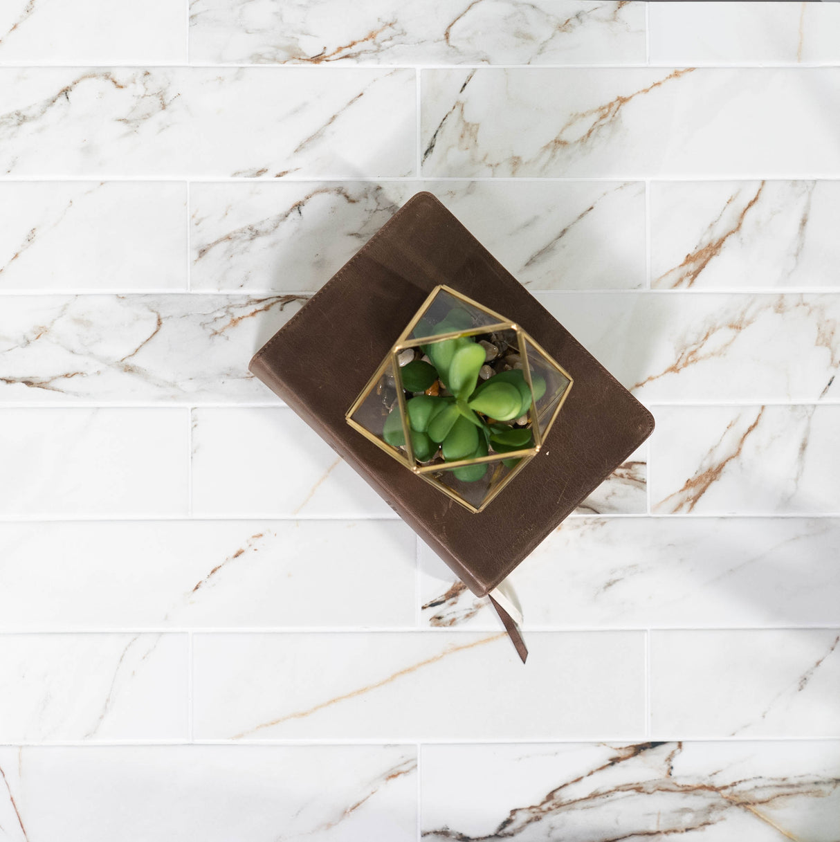 Bistro 3x12 Calacatta Gold Matte Rectangle Tile