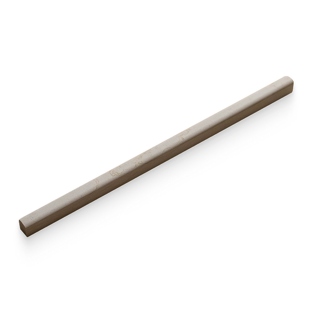 0.5x12 Caliza Capri Honed Pencil Trim