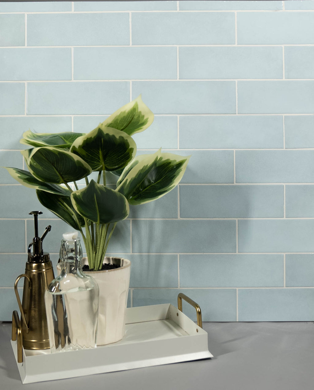 Country 2.5x8 Cloud Glossy Rectangle Tile