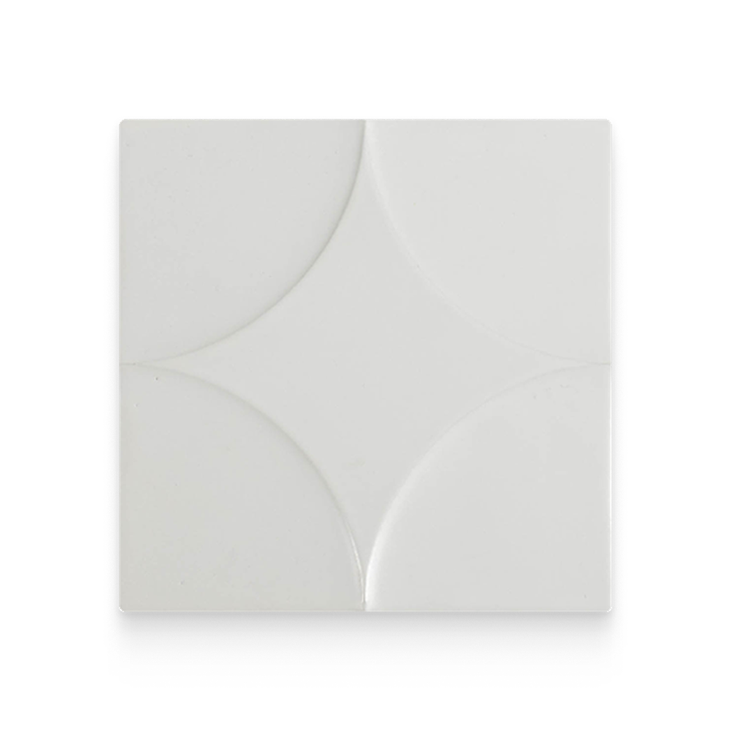 6x6 Day Matte - Relief Square Tile