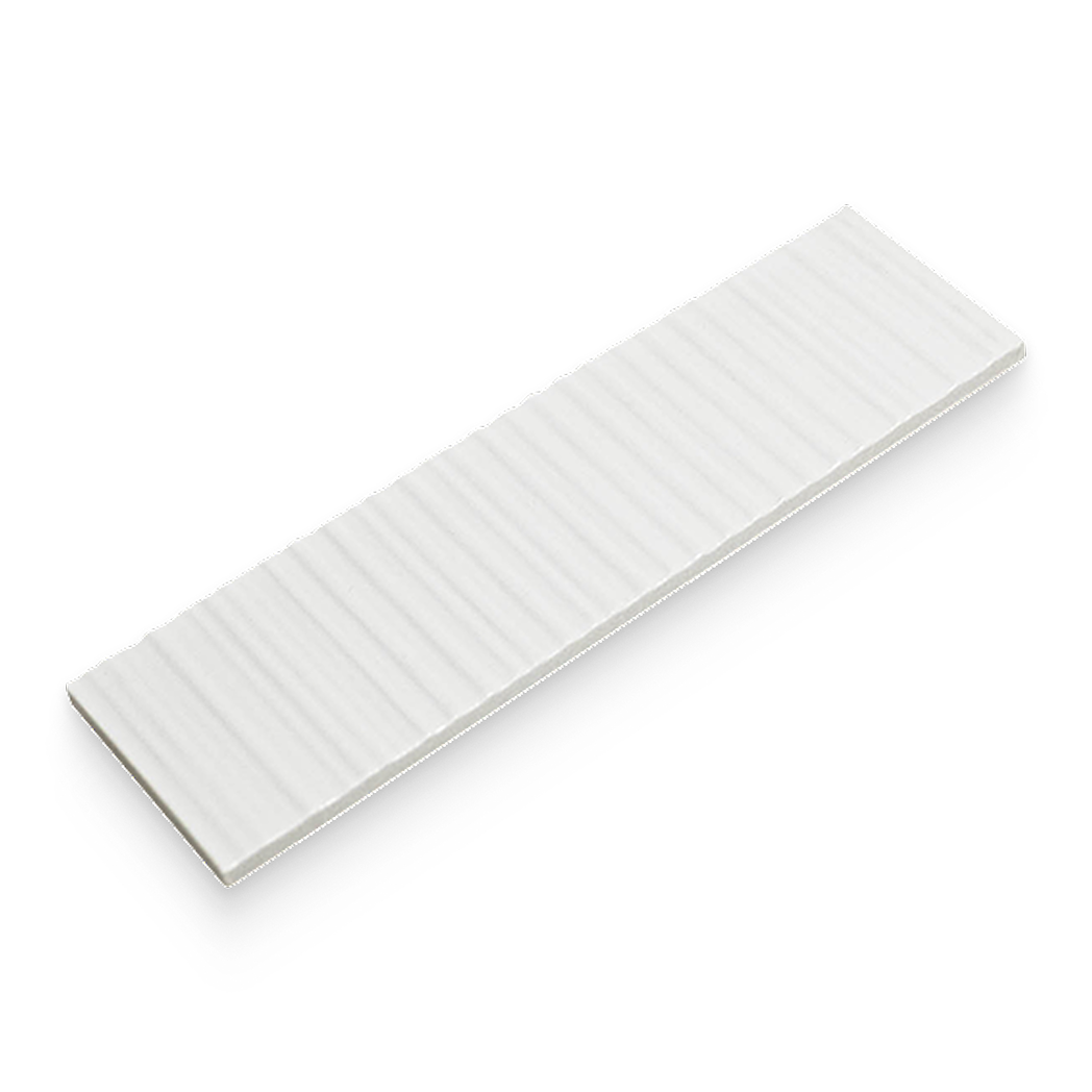 2.5x9 Day Ribbed Rectangle Tile