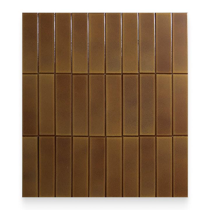 Eigo 2.5x9 Caramel Matte Rectangle Tile