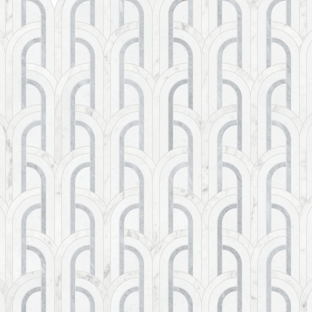 Flair Dove Honed Mosaic