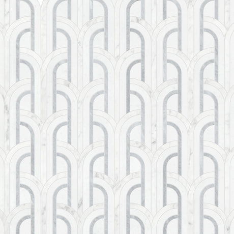 Flair Dove Honed Mosaic