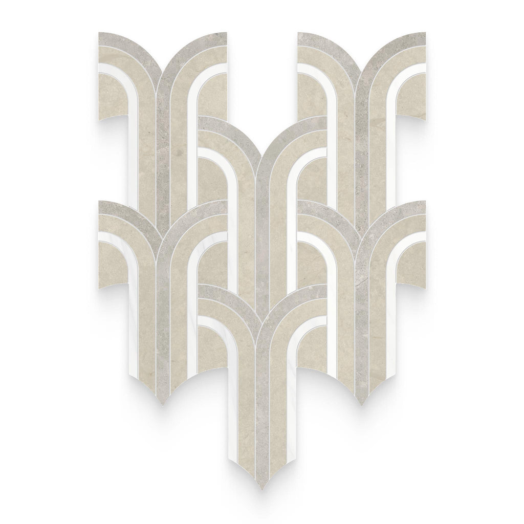 Flair Clay Honed Mosaic